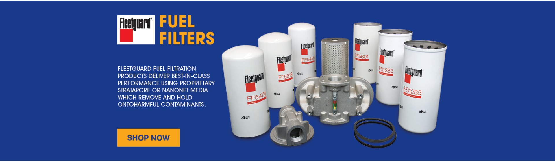 Fleetguard Truck Fuel Filters